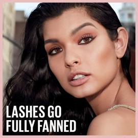 Maybelline Lash Sensational Washable Mascara, Lengthening and Volumizing for a Full Fan Effect, Blackest Black, 1 Count Maybelline Lash Sensational Washable Mascara, Lengthening and Volumizing for a Full Fan Effect, Blackest Black, 1 Count