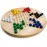 All Natural Wood Chinese Checkers with Wooden Marbles by Brybelly (1-Pack)