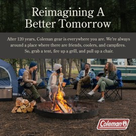 Coleman Campfire Scented Citronella Candle - Wooden Crackle Wick, Campfire Fragrance, 25-Hour Burn Time - Nostalgic Tin for Crackling Outdoor Ambiance Coleman Campfire Scented Citronella Candle - Wooden Crackle Wick, Campfire Fragrance, 25-Hour Burn Time - Nostalgic Tin for Crackling Outdoor Ambiance