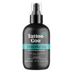 Tattoo Goo Deep Cleansing Soap, Disinfecting Tattoo and Piercing Aftercare - Moisturizing Olive Oil, Alcohol and Fragrance Free - 3 oz