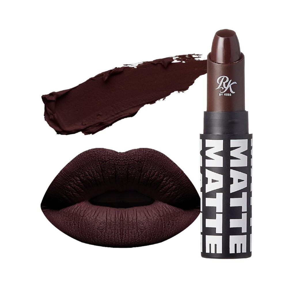 Ruby Kisses Ultra Matte Super Rich Lipstick 3.5g/0.12oz (RMLS13 DARK PLUM SCENE) Ruby Kisses Ultra Matte Super Rich Lipstick 3.5g/0.12oz (RMLS13 DARK PLUM SCENE)