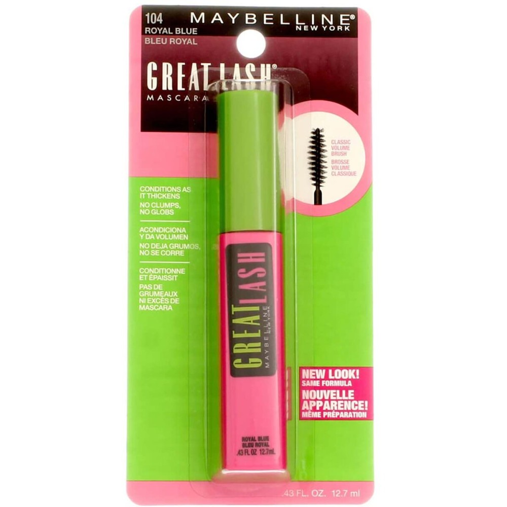 Maybelline Great Lash Mascara - Royal Blue - 2 Pack Maybelline Great Lash Mascara - Royal Blue - 2 Pack