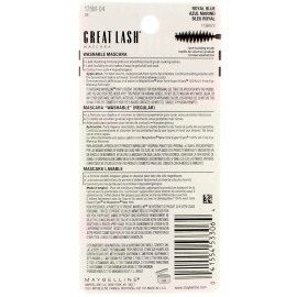 Maybelline Great Lash Mascara - Royal Blue - 2 Pack Maybelline Great Lash Mascara - Royal Blue - 2 Pack