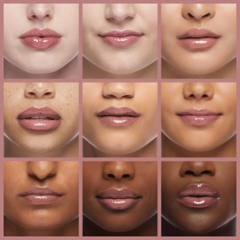 Rimmel Stay Glossy Lip Gloss - Non-Sticky and Lightweight Formula for Lip Color and Shine - 130 Blushing Belgraves, .18oz Rimmel Stay Glossy Lip Gloss - Non-Sticky and Lightweight Formula for Lip Color and Shine - 130 Blushing Belgraves, .18oz