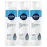 NIVEA MEN Sensitive Cooling Shave Gel with Chamomile and Seaweed Extracts, 3 Pack of 7 Oz Cans