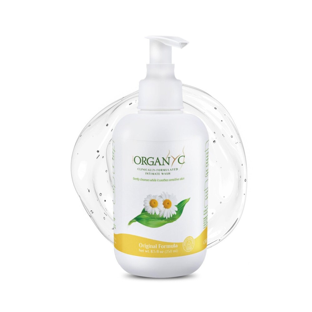 Organyc Feminine Intimate Wash for Sensitive Skin with Chamomile, Free from Chlorine, Parabens, SLS/SLES, and Synthetic Perfumes 8.5 Fluid Ounce Organyc Feminine Intimate Wash for Sensitive Skin with Chamomile, Free from Chlorine, Parabens, SLS/SLES, and Synthetic Perfumes 8.5 Fluid Ounce