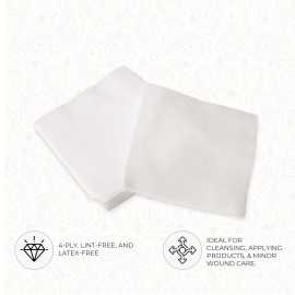 ForPro Professional Collection All-Purpose Lint-Free 4-Ply Esthetic Wipes, Non-Woven, For Salon and Spa Use, Soft, Strong and Durable, Latex-Free, 4 x 4, 200-Count ForPro Professional Collection All-Purpose Lint-Free 4-Ply Esthetic Wipes, Non-Woven, For Salon and Spa Use, Soft, Strong and Durable, Latex-Free, 4 x 4, 200-Count