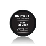 Brickell Men\'s Restoring Under Eye Cream for Men, Natural and Organic Anti Aging Eye Balm To Reduce Puffiness, Wrinkles, Dark Circles, Crows Feet and Under Eye Bags, 0.5 Ounce, Unscented