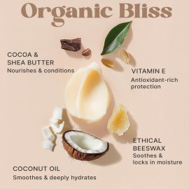 USDA Organic Lip Balm - USA Made with Natural Ingredients, 4 Pack Unflavored Chapstick for Dry Lips, Birthday Gifts for Her & Him, Lip Balm Hydrating Beauty Gifts, Lip Moisturizer, Mens Gift Ideas USDA Organic Lip Balm - USA Made with Natural Ingredients, 4 Pack Unflavored Chapstick for Dry Lips, Birthday Gifts for Her & Him, Lip Balm Hydrating Beauty Gifts, Lip Moisturizer, Mens Gift Ideas