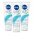 NIVEA Soft Refreshingly Soft Moisturizing Cream, Lightweight Moisturizer for Face, Body and Hands, Body Cream Enriched with Jojoba Oil and Vitamin E, 2.6 Oz Tube, Pack of 3