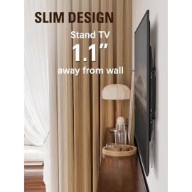 Mounting Dream TV Mount Fixed for Most 42-84 Inch Flat Screen TVs, TV Wall Mount Bracket up to VESA 600 x 400mm and 132 lbs - Fits 16/18/24 Studs - Low Profile and Space Saving MD2163-K Mounting Dream TV Mount Fixed for Most 42-84 Inch Flat Screen TVs, TV Wall Mount Bracket up to VESA 600 x 400mm and 132 lbs - Fits 16/18/24 Studs - Low Profile and Space Saving MD2163-K