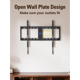 Mounting Dream TV Mount Fixed for Most 42-84 Inch Flat Screen TVs, TV Wall Mount Bracket up to VESA 600 x 400mm and 132 lbs - Fits 16/18/24 Studs - Low Profile and Space Saving MD2163-K Mounting Dream TV Mount Fixed for Most 42-84 Inch Flat Screen TVs, TV Wall Mount Bracket up to VESA 600 x 400mm and 132 lbs - Fits 16/18/24 Studs - Low Profile and Space Saving MD2163-K