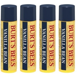 Burts Lip Balm Vanilla Be Size .15z Burts Lip Balm Vanilla Bean .15z, Pack of 4 Burts Lip Balm Vanilla Be Size .15z Burts Lip Balm Vanilla Bean .15z, Pack of 4