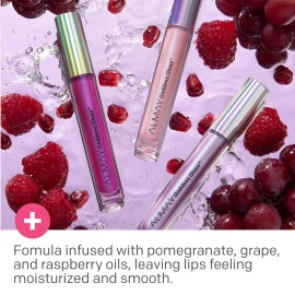 Almay Lip Gloss, Non-Sticky Lip Makeup, Holographic Glitter Finish, Hypoallergenic, 200 Angelic, 0.9 Oz Almay Lip Gloss, Non-Sticky Lip Makeup, Holographic Glitter Finish, Hypoallergenic, 200 Angelic, 0.9 Oz