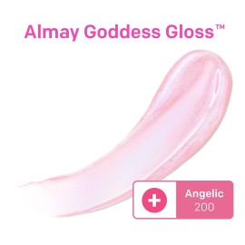 Almay Lip Gloss, Non-Sticky Lip Makeup, Holographic Glitter Finish, Hypoallergenic, 200 Angelic, 0.9 Oz Almay Lip Gloss, Non-Sticky Lip Makeup, Holographic Glitter Finish, Hypoallergenic, 200 Angelic, 0.9 Oz