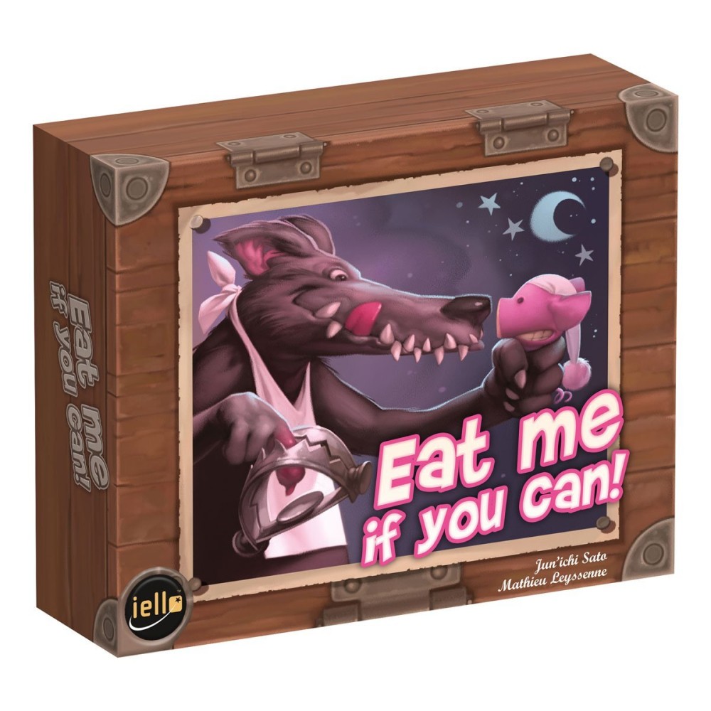 IELLO Purple Brain Creations PB1188 Eat Me If You Can Board Games, Multicolor IELLO Purple Brain Creations PB1188 Eat Me If You Can Board Games, Multicolor