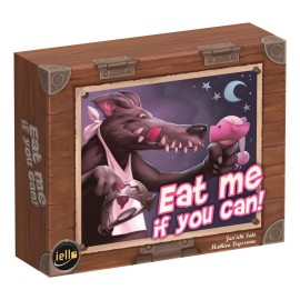 IELLO Purple Brain Creations PB1188 Eat Me If You Can Board Games, Multicolor