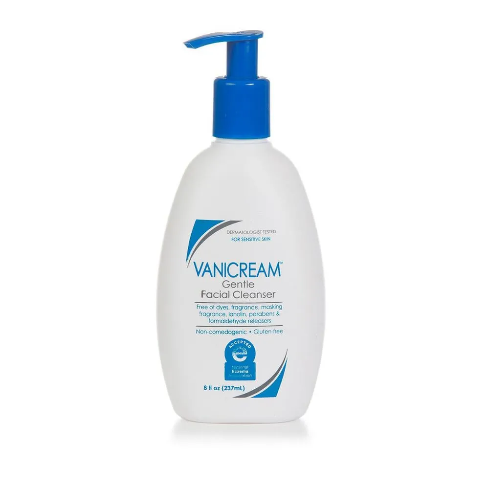 Vanicream Gentle Facial Cleanser with Pump Dispenser - 8 fl oz - Formulated Without Common Irritants for Those with Sensitive Skin Vanicream Gentle Facial Cleanser with Pump Dispenser - 8 fl oz - Formulated Without Common Irritants for Those with Sensitive Skin