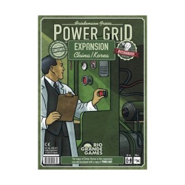 Rio Grande Games Power Grid: China/Korea Expansion (Recharged Version), Green Rio Grande Games Power Grid: China/Korea Expansion (Recharged Version), Green