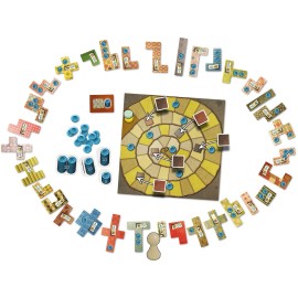 Lookout Games Patchwork Board Game - an Interactive Two-Player Quilting Puzzle Strategy Game by Uwe Rosenberg, Fun for Kids & Adults, Ages 8+, 2 Players, 30 Minute Playtime