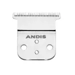 Andis Carbon Stainless-Steel Deep-Tooth Replacement T-Blade - for Model D-8, Slim-Line Pro-Li Cord/Cordless Trimmer - Close & Sharp Cutting, Zero-Gapped, Dependable & Long-Life Blade - Silver