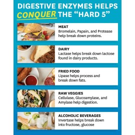 Zenwise Health Digestive Enzymes and Bromelain for Gut Health - Probiotic Multi Enzymes with Prebiotics and Probiotics for Women and Men for Digestive Health and Bloating Relief for Digestion - 180 CT Zenwise Health Digestive Enzymes and Bromelain for Gut Health - Probiotic Multi Enzymes with Prebiotics and Probiotics for Women and Men for Digestive Health and Bloating Relief for Digestion - 180 CT
