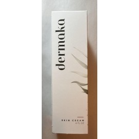 Dermaka All-Natural Cream 4 oz - Moisturizing Lotion with Arnica, Green Tea, Chamomile & Vitamin E - Hydrating, Fast-Absorbing & Non-Greasy Formula for Healthy-Looking Skin