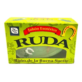 Nuestra Salud - Rue Herb Soap Bar - Gentle Moisturizing Action for Hand, Face, and Body - 100% Natural and Organic Soap for Healthy Skin