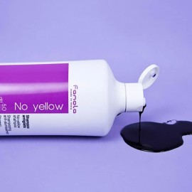 Fanola No Yellow Purple Shampoo - Purple Color Depositing Shampoo for Blondes, Bleached & Grey Hair - Formulated with Violet Pigment to Remove Brassy Tones from Hair (11.83 Fl oz) Fanola No Yellow Purple Shampoo - Purple Color Depositing Shampoo for Blondes, Bleached & Grey Hair - Formulated with Violet Pigment to Remove Brassy Tones from Hair (11.83 Fl oz)