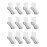 Hanes Boys Socks, Double Tough Cushioned Ankle And No Show, 12-pair Packs Athletic-socks, Ankle - White/Grey Bottom - 12 Pack, Large US