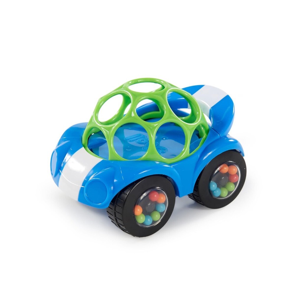 Bright Starts Oball Easy Grasp Rattle & Roll Toy Sports Car BPA-Free Infant Crawling Toy, 1 Pack, Age 3 Months and up, Blue/Green Bright Starts Oball Easy Grasp Rattle & Roll Toy Sports Car BPA-Free Infant Crawling Toy, 1 Pack, Age 3 Months and up, Blue/Green