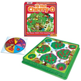 Winning Moves HI-Ho Cherry-O Games USA, The Classic Child\'s First Counting Game, for 2 to 4 Players, Ages 3+