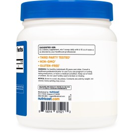 Nutricost L-Glutamine Powder (500 Grams) Unflavored - Gluten Free & Non-GMO, 100 Servings Nutricost L-Glutamine Powder (500 Grams) Unflavored - Gluten Free & Non-GMO, 100 Servings