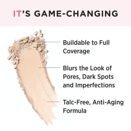 IT Cosmetics CC+ Airbrush Perfecting Powder Foundation (Fair) - Sheer to Full Coverage Pressed Powder, Blurring Pores & Dark Spots, Anti-Aging Face Makeup, Collagen & Niacinamide - 0.33 oz IT Cosmetics CC+ Airbrush Perfecting Powder Foundation (Fair) - Sheer to Full Coverage Pressed Powder, Blurring Pores & Dark Spots, Anti-Aging Face Makeup, Collagen & Niacinamide - 0.33 oz