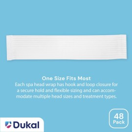 Disposable Stretchable Headband with Closure, 48 Ct. Disposable Stretchable Headband with Closure, 48 Ct.