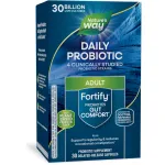 Nature\'s Way Fortify Daily Probiotic + Prebiotic for Men and Women, 30 Billion Live Cultures, Digestive and Immune Health Support* Supplement, 30 Capsules