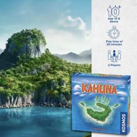 Kahuna Board Game | 2 Player Kosmos Game | Area Control Strategy | 30 Min Kahuna Board Game | 2 Player Kosmos Game | Area Control Strategy | 30 Min