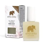 ella+mila All About the Base - Coat Nail Polish - Long-lasting Ridge Filler Base Coat - Nail Care that Helps Smooth & Fill Natural Nails (0.45 fl oz)