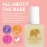 ella+mila All About the Base - Coat Nail Polish - Long-lasting Ridge Filler Base Coat - Nail Care that Helps Smooth & Fill Natural Nails (0.45 fl oz)