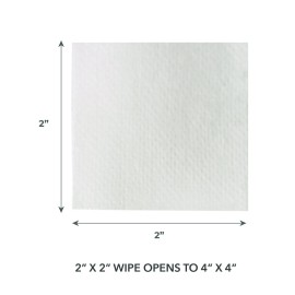 ForPro Professional Collection All-Purpose Lint-Free 4-Ply Esthetic Wipes, for Salon and Spa Use, Soft, Strong and Durable, Latex-Free, 2 x 2, 200-Count ForPro Professional Collection All-Purpose Lint-Free 4-Ply Esthetic Wipes, for Salon and Spa Use, Soft, Strong and Durable, Latex-Free, 2 x 2, 200-Count
