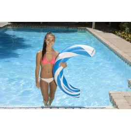 Poolmaster Inflatable Curved Swimming Pool Noodle Pool Float 44 Wide x 6 Diameter, deflated