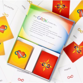GROK Conversation Cards & Empathy Games - 20 Games to Teach Empathy, Emotional Intelligence, & SEL Skills for Families, Classrooms & Couples