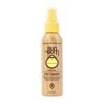 Sun Bum Revitalizing 3 in 1 Leave In Conditioner - Anti Frizz Detangler - Color Safe with UV Protection - Enriched with Coconut Oil and Banana - 4 oz