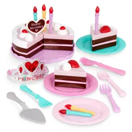 Battat- Play Circle- Birthday Cake - Toy Food - Pl..