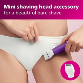 Philips Beauty Bikini Genie Cordless Trimmer for Bikini Line Hair Removal, with Shaving Head and Comb, BRT383/50 Philips Beauty Bikini Genie Cordless Trimmer for Bikini Line Hair Removal, with Shaving Head and Comb, BRT383/50