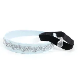 Little Adventures Cinderella Headband and Choker Necklace Accessory Set Blue