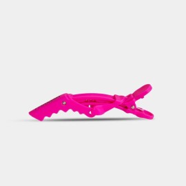 Framar Gator Grips Pink Styling Hair Clips - Professional Pink Hair Clips with Hair Styling and Sectioning, Rubberized - Wide Teeth & Durable for Hair Salon - 4 Pack Framar Gator Grips Pink Styling Hair Clips - Professional Pink Hair Clips with Hair Styling and Sectioning, Rubberized - Wide Teeth & Durable for Hair Salon - 4 Pack