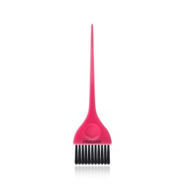 FRAMAR Classic Hair Color Brush - Hair Dye Brush, Hair Color Brushes For Hair Stylist, Hair Coloring Brush, Hair Color Applicator Brush, Tint Brush, Tint Brushes For Hair Color, Hair Dye Tools - Pink
