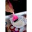 FRAMAR Classic Hair Color Brush - Hair Dye Brush, Hair Color Brushes For Hair Stylist, Hair Coloring Brush, Hair Color Applicator Brush, Tint Brush, Tint Brushes For Hair Color, Hair Dye Tools - Pink