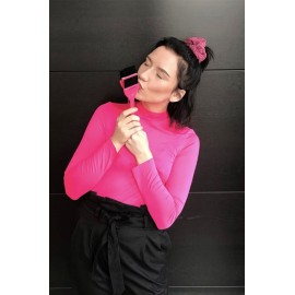 FRAMAR Classic Hair Color Brush - Hair Dye Brush, Hair Color Brushes For Hair Stylist, Hair Coloring Brush, Hair Color Applicator Brush, Tint Brush, Tint Brushes For Hair Color, Hair Dye Tools - Pink